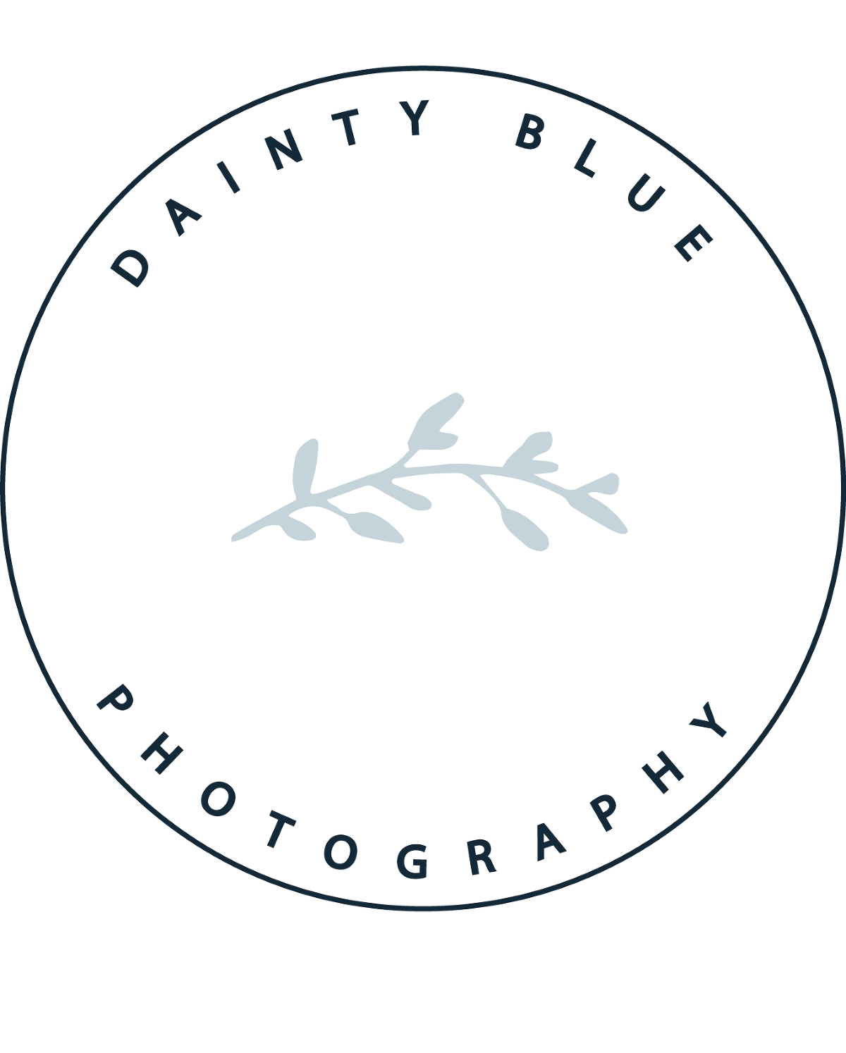 Dainty Blue Photography Logo